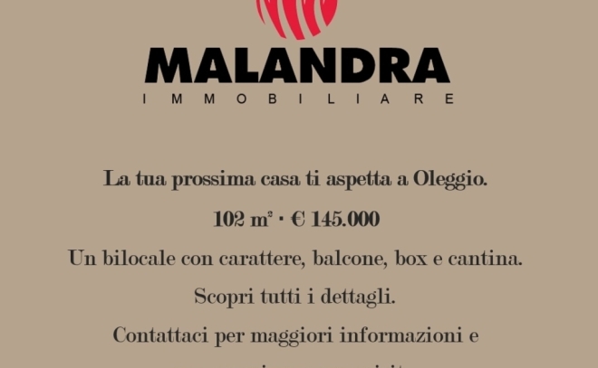 OLEGGIO - APPARTAMENTO